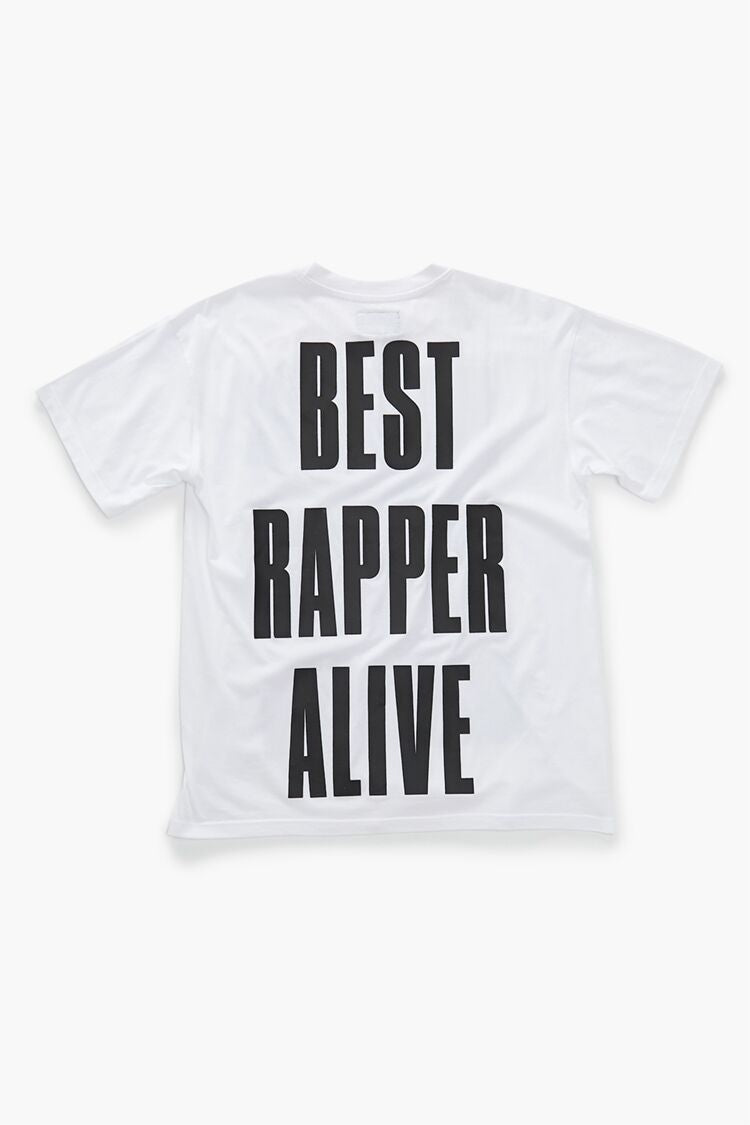  Forever 21 Lil Wayne Graphic Tee - white black - Bonton