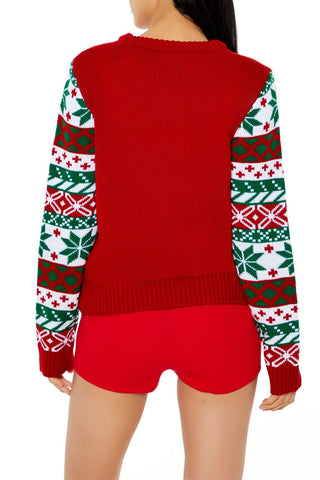 Fair Isle Christmas Tree Sweater