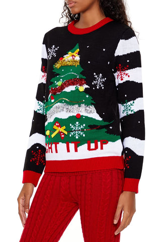 Light It Up Christmas Tree Sweater