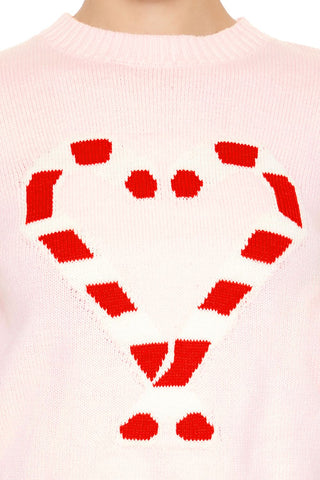 Candy Cane Graphic Sweater