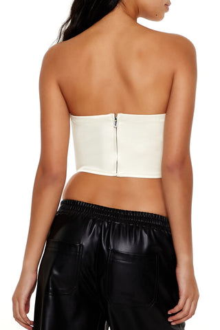 Satin Sweetheart Tube Top