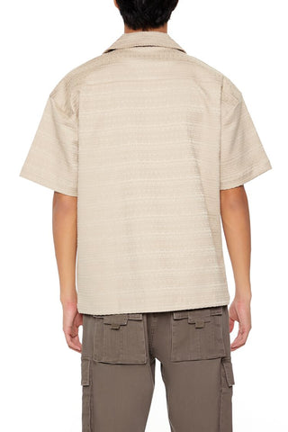 Striped Drop-Sleeve Shirt