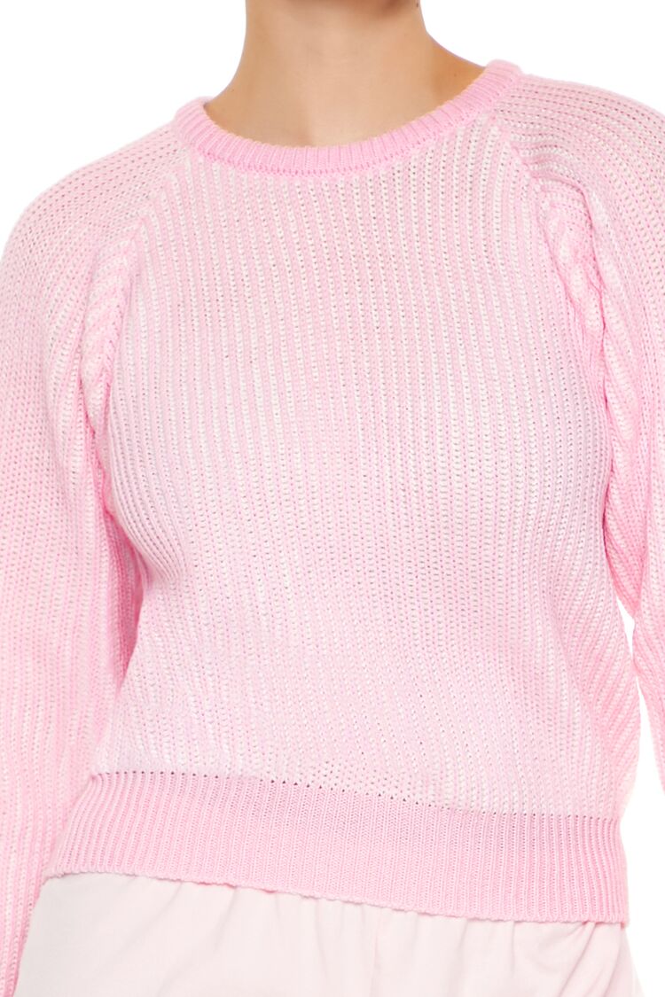  Forever 21 Striped Ribbed Knit Sweater - black white - Bonton