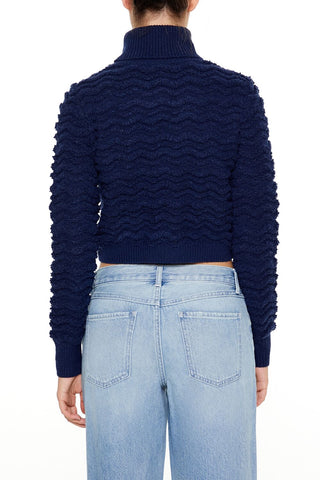 Turtleneck Cropped Sweater