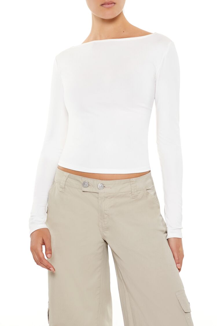  Forever 21 Lace-Up High-Neck Top - black - Bonton