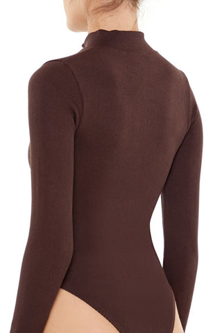 Seamless Half-Zip Bodysuit