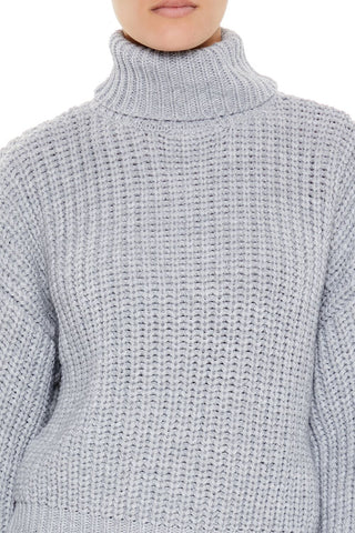 Turtleneck Knit Sweater