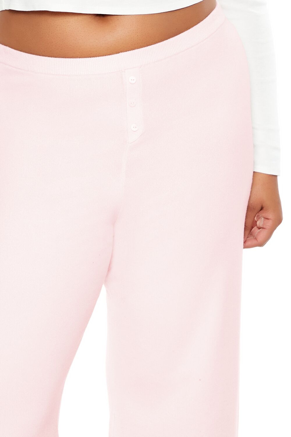  Forever 21 Plus Size Sweater-Knit Wide Pants - dark-grey - Bonton