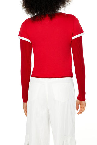 Snoopy Aspen Ringer Tee