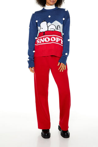Pom Pom Snoopy Sweater
