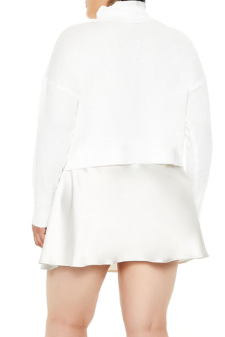 Plus Size Turtleneck Sweater