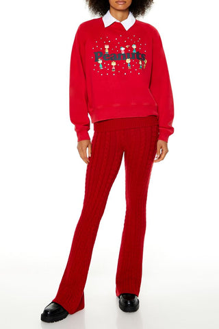 Peanuts Graphic Fleece Pullover