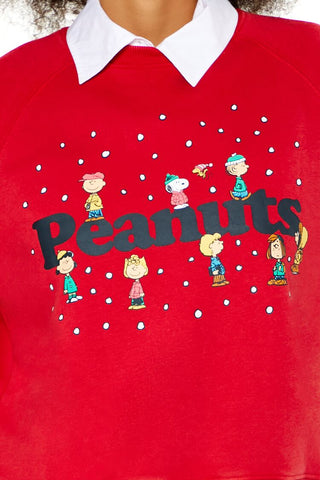 Peanuts Graphic Fleece Pullover