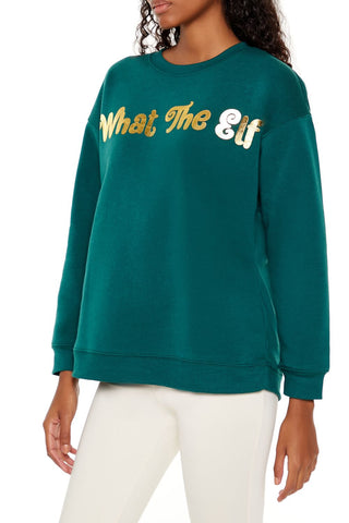 What The Elf Graphic Pullover