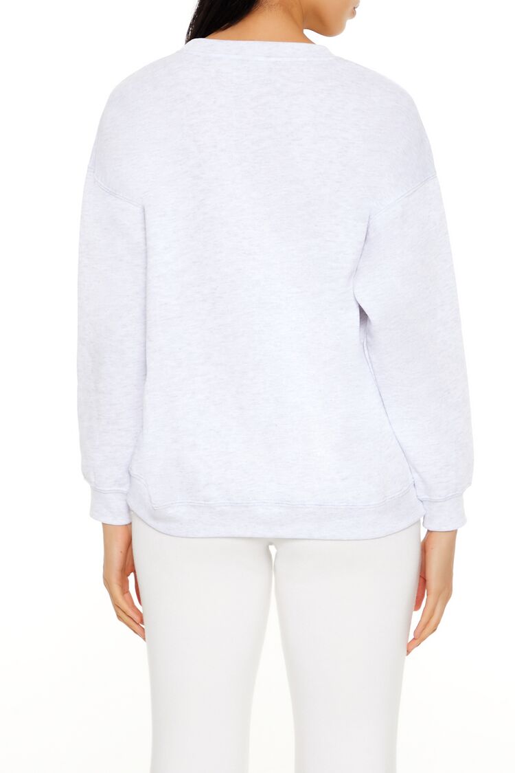  Forever 21 Aspen Colorado Rhinestone Pullover - grey multi - Bonton