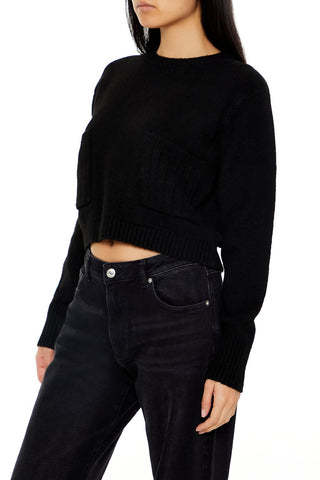 Cropped Crew Sweater