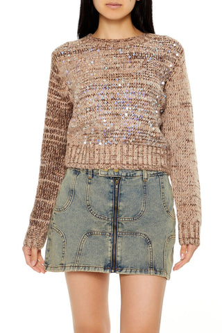 Iridescent Sequin Sweater