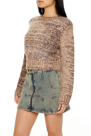Iridescent Sequin Sweater