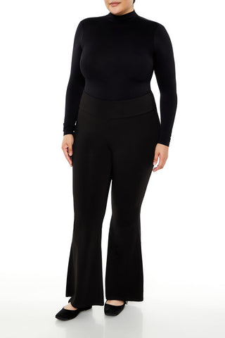 Plus Size Seamless Mock Neck Bodysuit