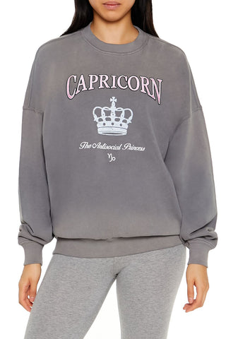Capricorn Antisocial Princess Pullover