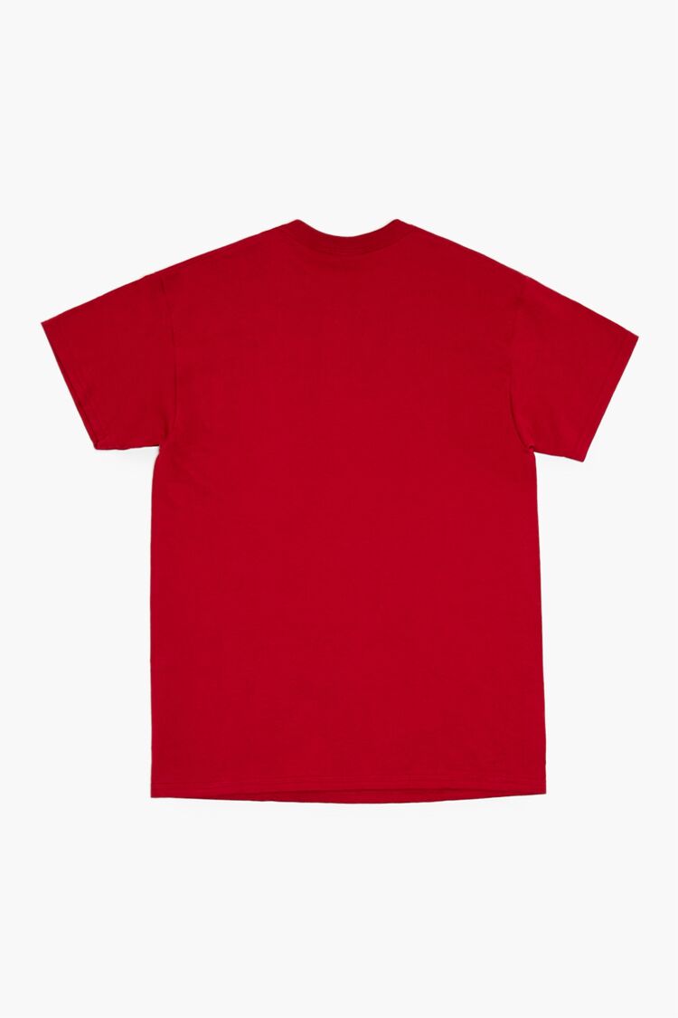  Forever 21 Holiday Spirit Graphic Tee - red multi - Bonton