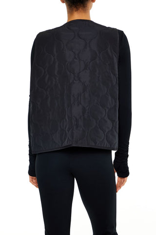 Active Quilted Zip-Up Vest
