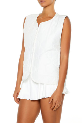 Active Quilted Zip-Up Vest