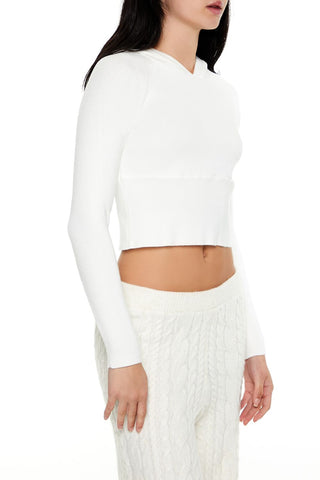 Hooded Raglan Sweater