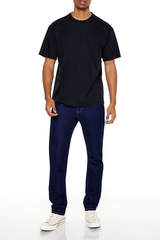 Supima-Blend Cotton Crew Tee