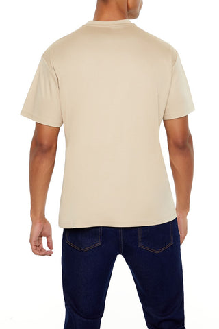 Supima-Blend Cotton Crew Tee