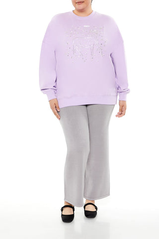 Plus Size Beaded Aries Pullover