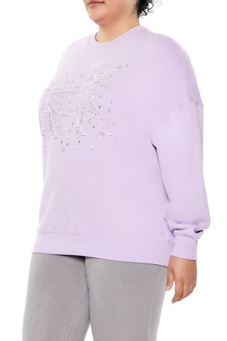 Plus Size Beaded Aries Pullover