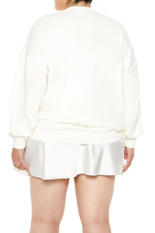 Plus Size Beaded Libra Pullover