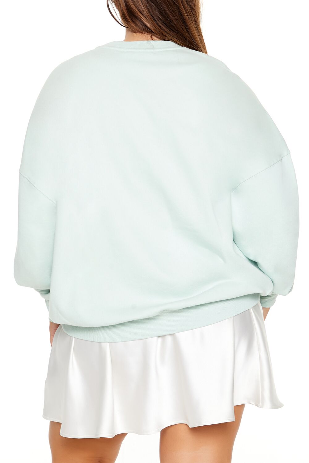  Forever 21 Plus Size Beaded Sagittarius Pullover - seafoam multi - Bonton