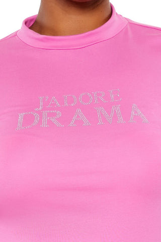Plus Size Jadore Drama Top