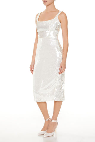 Sequin Bodycon Midi Tank Dress