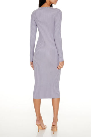 Bodycon Midi Sweater Dress