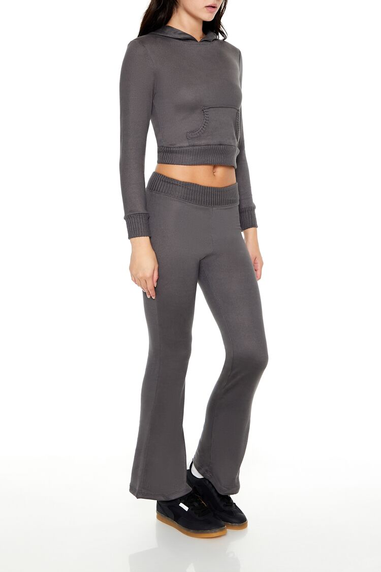  Forever 21 Mid-Rise Straight-Leg Pants - black - Bonton