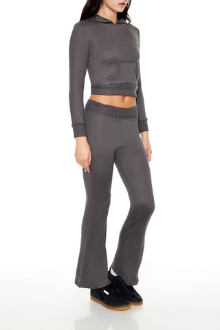 Mid-Rise Straight-Leg Pants