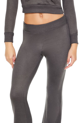 Mid-Rise Straight-Leg Pants