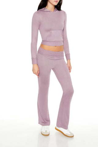 Mid-Rise Straight-Leg Pants