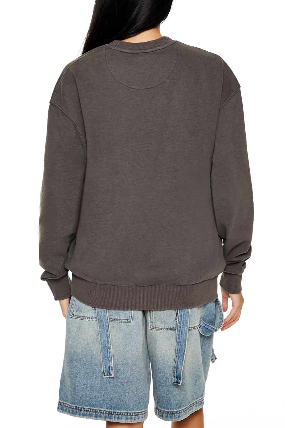  Forever 21 Budweiser Graphic Pullover - dark grey multi - Bonton