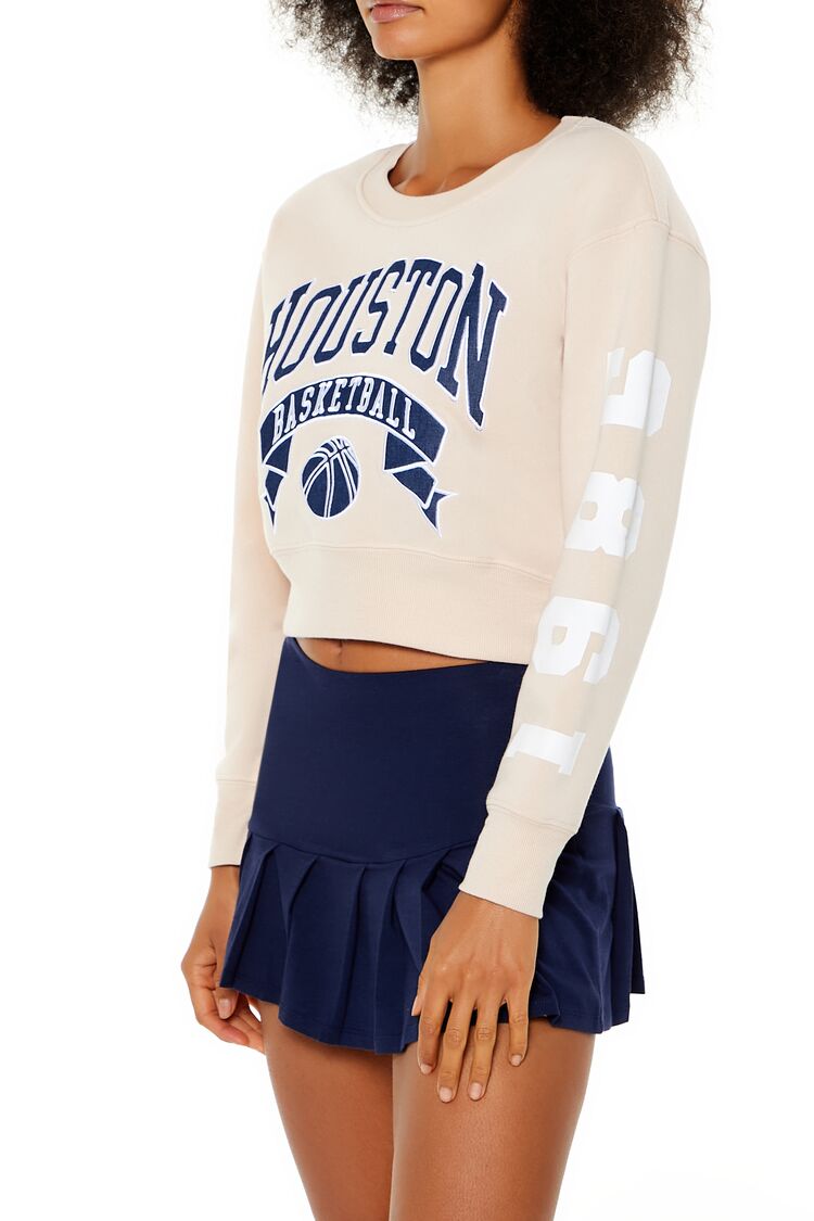  Forever 21 Houston Basketball Graphic Pullover - taupe multi - Bonton