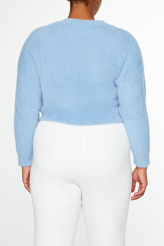 Plus Size Rib-Knit Cardigan Sweater