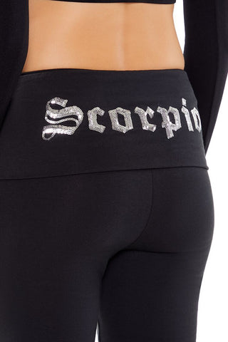 Sequin Scorpio Flare Leggings