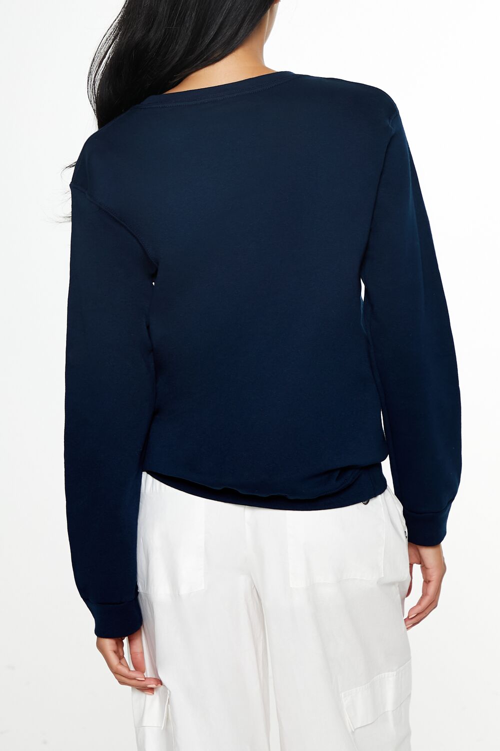  Forever 21 Feral Graphic Pullover - navy multi - Bonton