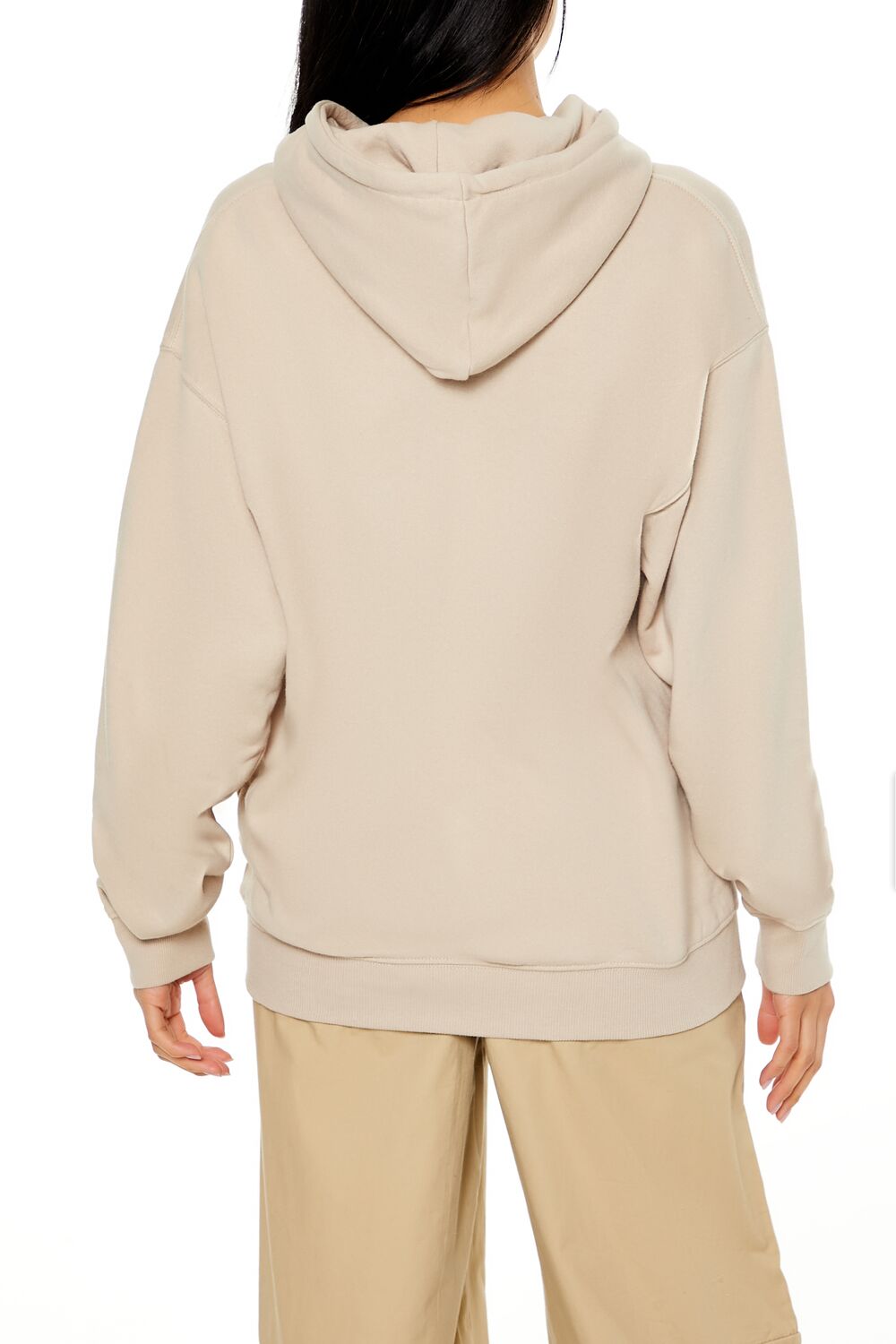  Forever 21 Original Pabst Blue Ribbon Hoodie - beige multi - Bonton