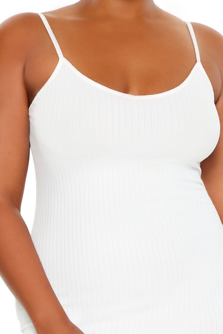  Forever 21 Plus Size Cami Maxi Dress - white - Bonton