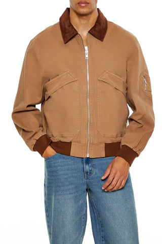 Zip-Up Bomber Jacket