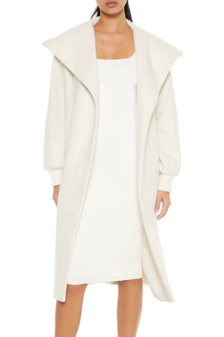 Longline Tie-Waist Coat
